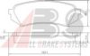 TOYOT 0446660030 Brake Pad Set, disc brake